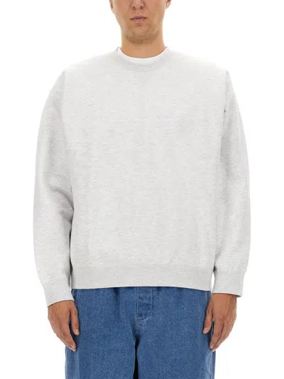 Obey Sweatshirt With Logo In Grey