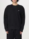 Obey Men's Lightweight Crewneck Sweatshirt Bold Box Fit Premium Crew Fleece Black In Schwarz