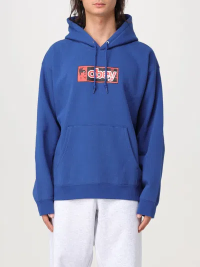 Obey Sweatshirt  Men Color Ocean