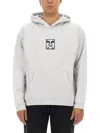 Obey Sweatshirt With Print In Gray