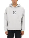 Obey Sweatshirt With Print In Grey
