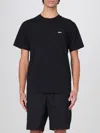 Obey Man T-shirt Black Size Xl Cotton In Black