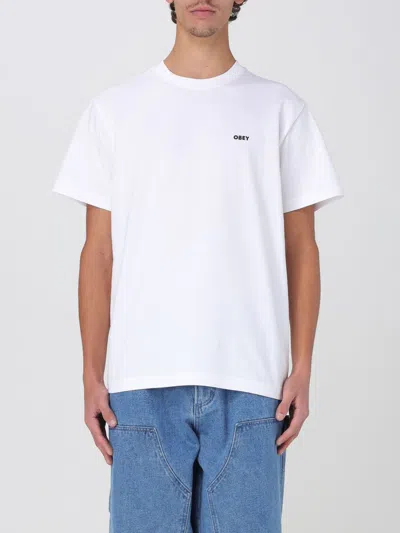 Obey T-shirt  Men Color White