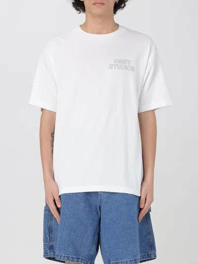 Obey T-shirt  Men Color White