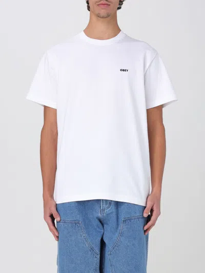 OBEY T-SHIRT OBEY MEN COLOR WHITE,G85095001