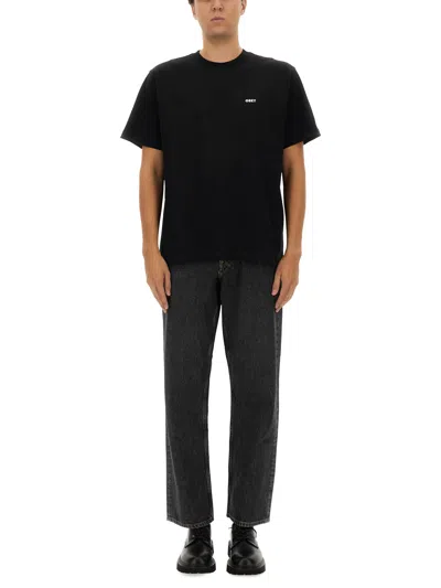 OBEY T-SHIRT WITH LOGO