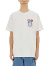 Obey T-shirt With Print In White