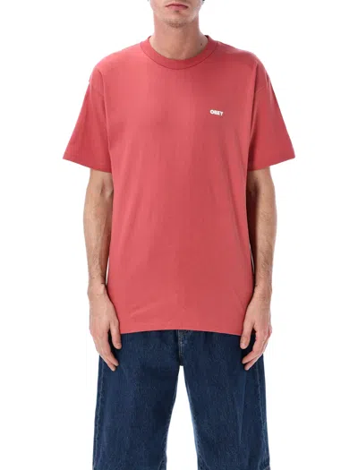 Obey T Shirts And Polos In Pink