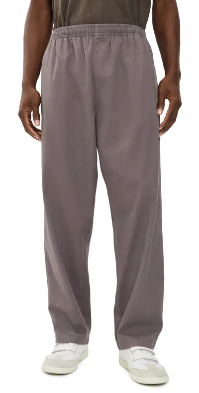 Obey Theo Easy Pants Dark Gull Faded Wash