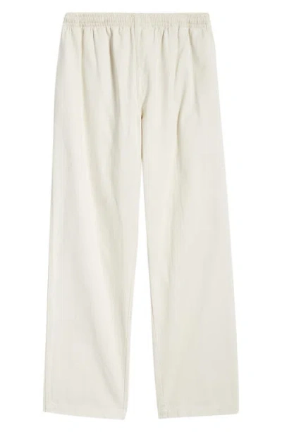 Obey Theo Easy Pants In Neutral