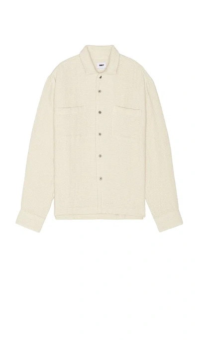 Obey Tobin Shirt In Whitecap Grey