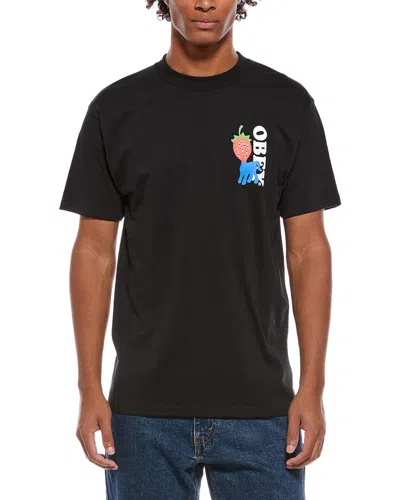 Obey T-shirt In Black