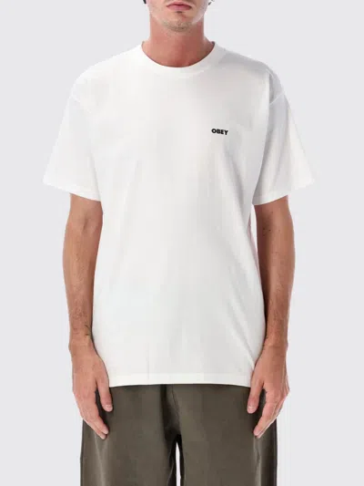 Obey T-shirt Men Color White