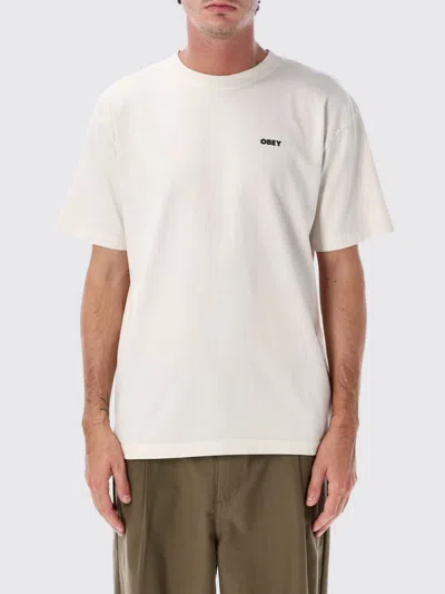 Obey T-shirt Men Color White