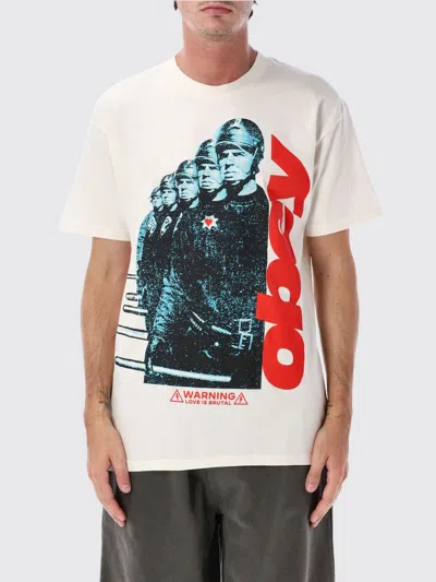 Obey T-shirt Men Color White