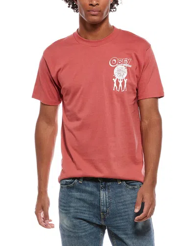 Obey T-shirt In Transparent