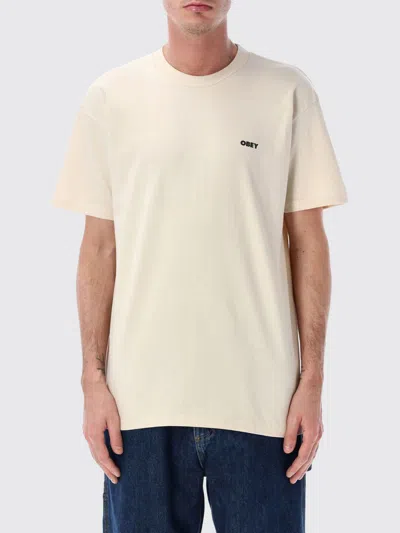 Obey T-shirt  Men Color White
