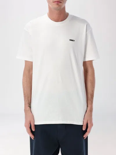 Obey T-shirt  Men Color White