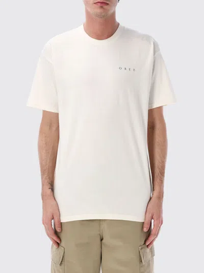 Obey T-shirt  Men Color White