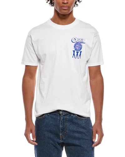 Obey T-shirt In White