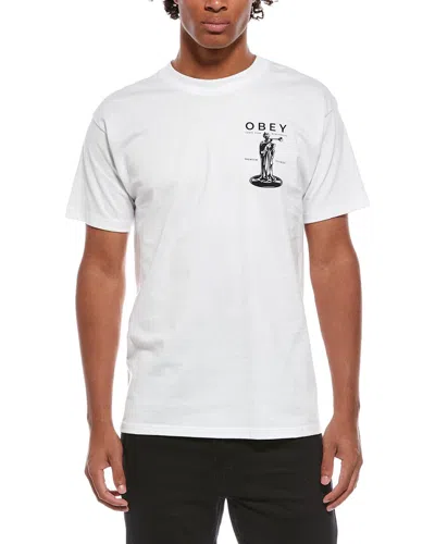 Obey T-shirt In White