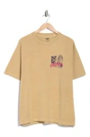 Obey Unite & Fight Graphic T-shirt In Neutral