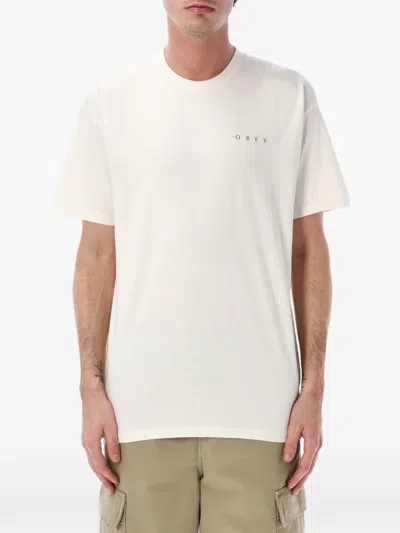 Obey Universe T-shirt In White