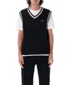 Obey Vest V-neck In Black