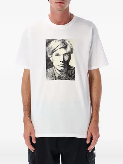 Obey Warhol-portrait T-shirt In White