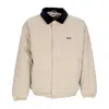 Obey Men's Whispers Jacket Feather Grey In Feather Grey Multi