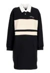 Obey Women's Dress W Session Rugby Dress Digital Black In Digital Black