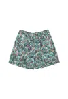 Obey Women's Short Pants W Spring Garden Short Fairway Multi In Fairway Multi