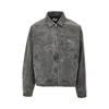 Obey Patch-pocket Jacket In Gray