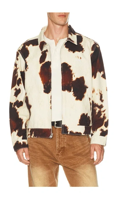 Obey Workshop Jacket In Multi
