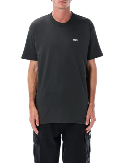 OBEY OBEY WORLD IN FLAMES T-SHIRT