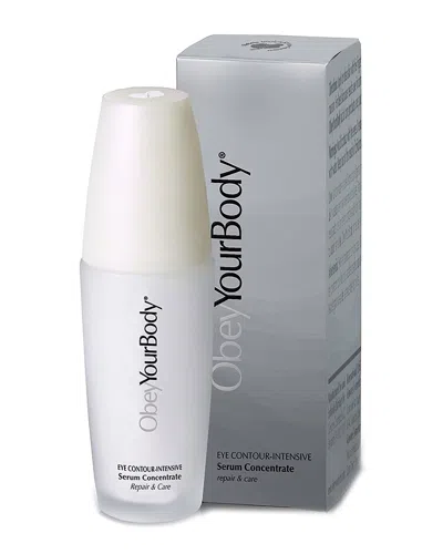 Obey Your Body 1oz Eye Contour-intensive Serum Concentrate In White