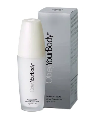 Obey Your Body 1oz Facial-intensive Serum Concentrate In Transparent