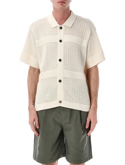 Obey Zach Knit Shirt In White