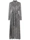 Obidi Blue Silk Clothing Dresses In Black