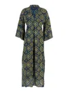 Obidi Jasmine Midi Dress In Multicolor