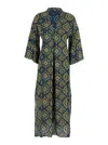 Obidi Jasmine Midi Dress In Multicolor