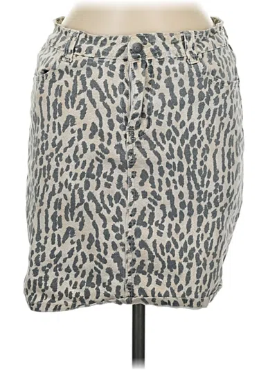 Pre-owned Object . Casual Skirt In Gray