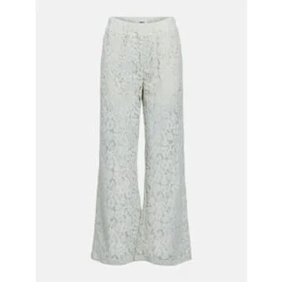Object Ritta Lace Trousers In Gray