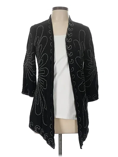 Pre-owned Objects D'art Kimono In Black