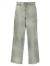 Objects Iv Life Green Baggy Jeans In Gray