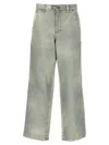 Objects Iv Life Green Baggy Jeans In Green