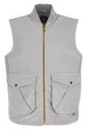 Objects Iv Life Grey Canvas Vest