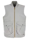 Objects Iv Life Grey Canvas Vest In Gray