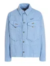 Objects Iv Life Light Blue Denim Jacket In Blue