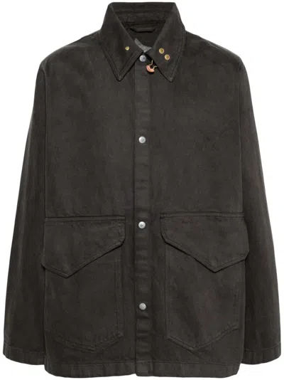 OBJECTS IV LIFE CHORE ORGANIC COTTON SHIRT JACKET